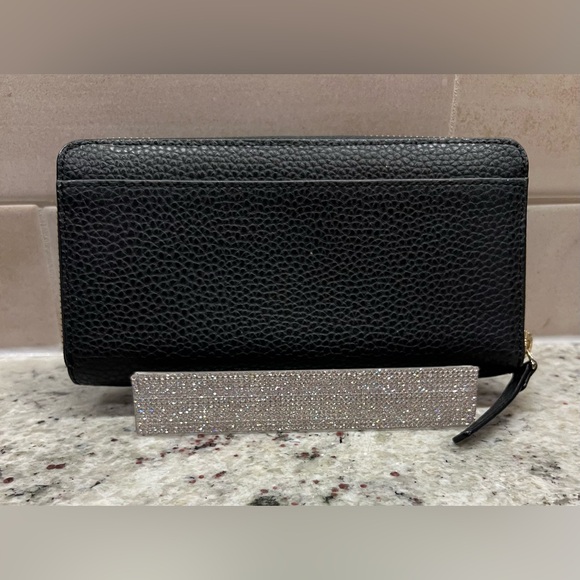 Kate Spade Neda Bridge Place Black Leather Wallet - Picture 2 of 6